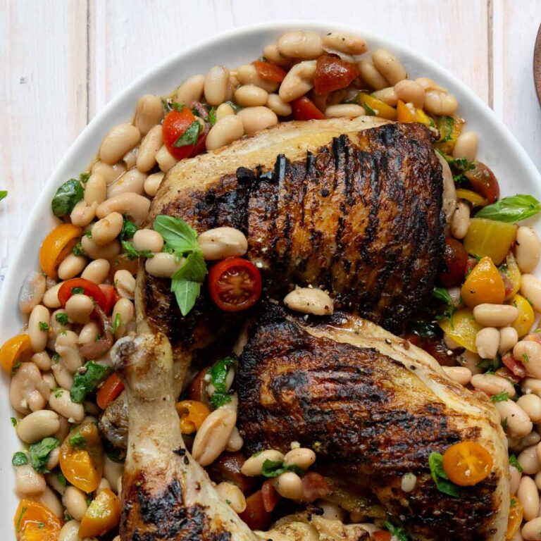 Grilled Chicken Leg Quarters